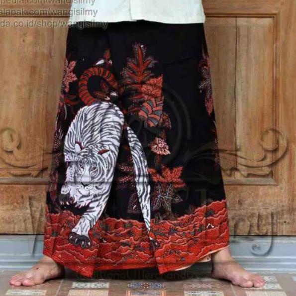 SARUNG BATIK MOTIF MACAN/SARUNG KANG SANTRI | SARUNG BATIK MOTIF | SARUNG DEWASA | SARUNG SANTRI PRI