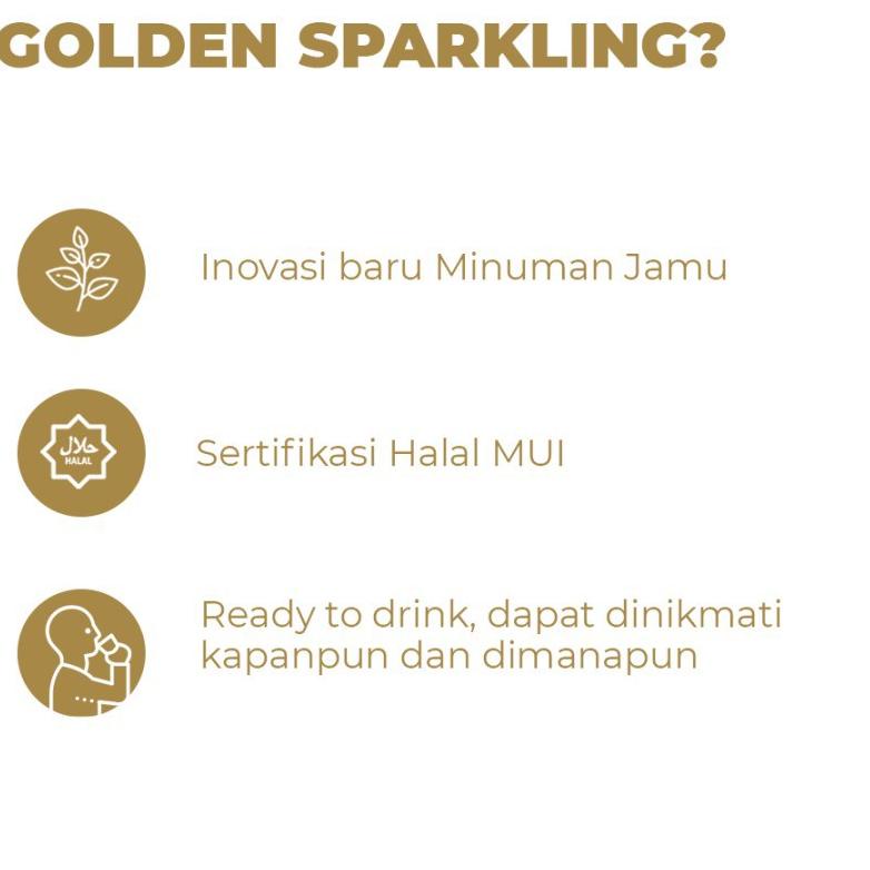 

COD✔️Paket Acaraki Golden Sparkling isi 3pcs 320ml - Kunyit Asem with Soda|RA6