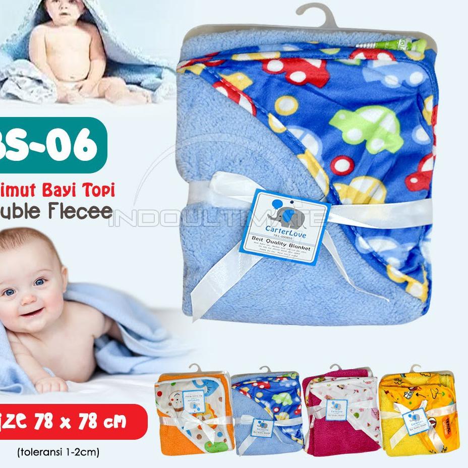 CKB.18Oc22ᵂ ‣ Hoodie Selimut Bayi Tebal Baby Blanket Selimut BS-06 Selimut Tidur Bayi Selimut Hoodie