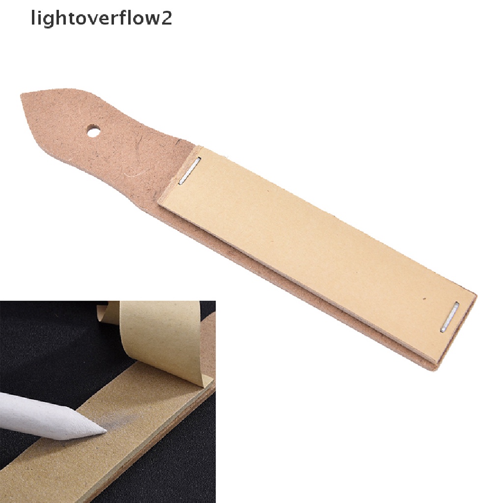 (lightoverflow2) 1pc Rautan Pensil Amplas DIY Untuk Menggambar