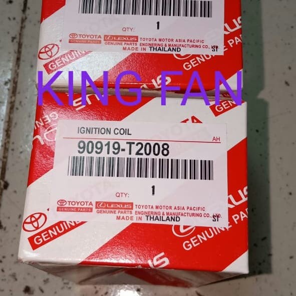 IGNITION COIL INNOVA,FORTUNER,HILUX ASLI