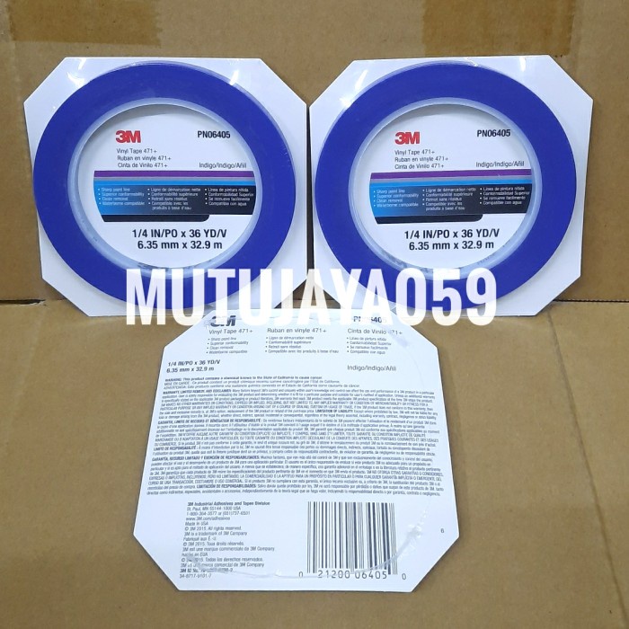 

Codes0X-03 Vinly Tape Blue/Biru 3M 471+ Masking Tape