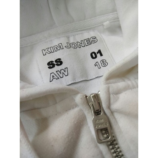 GU X Kim Jones Production Zip Hoodie