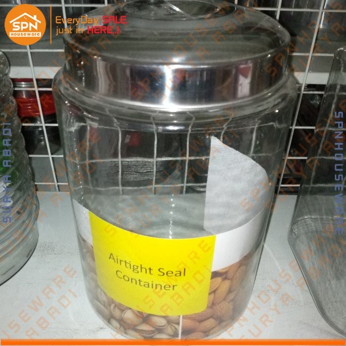 DLX Canister Asinan Glass 3 Seal