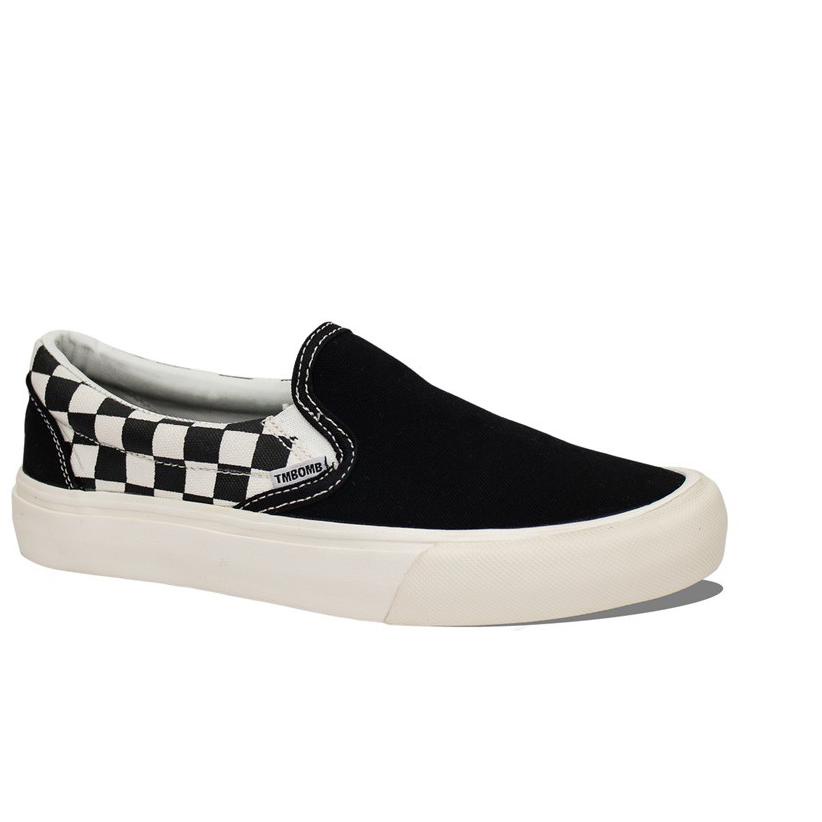 Langsung Atc SEPATU TIMEBOMB |  SLIPON CHECKERBOARD