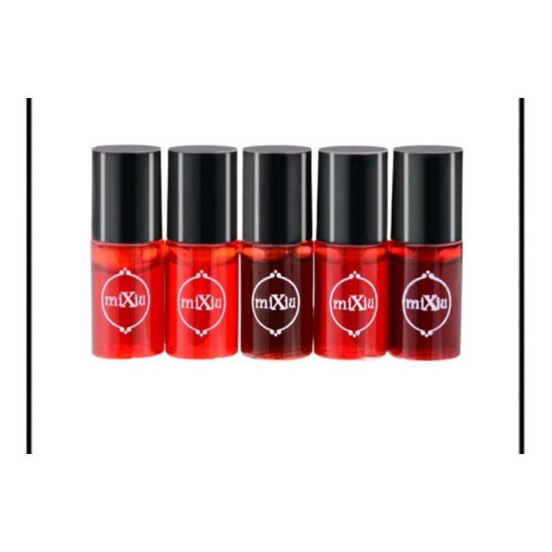 Mixiu Multifunction Waterproof Liquid Lipstick / Lip Tint Dyeing Liquid Lipgloss &amp; Blusher Waterproof Lip Gloss / Liptint / Liptint