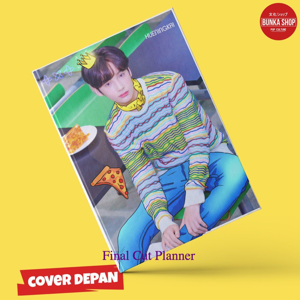

Note Book Musik Korea Kpop Txt Hueningkai Hardcover A5 Buku Tulis Catatan Murah .