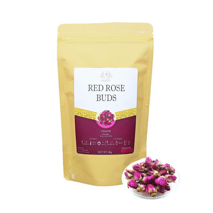 

[COD] Pure Dried Red Rose Buds Teh Bunga Mawar Merah Kering Flower Tea Pouch [COD]