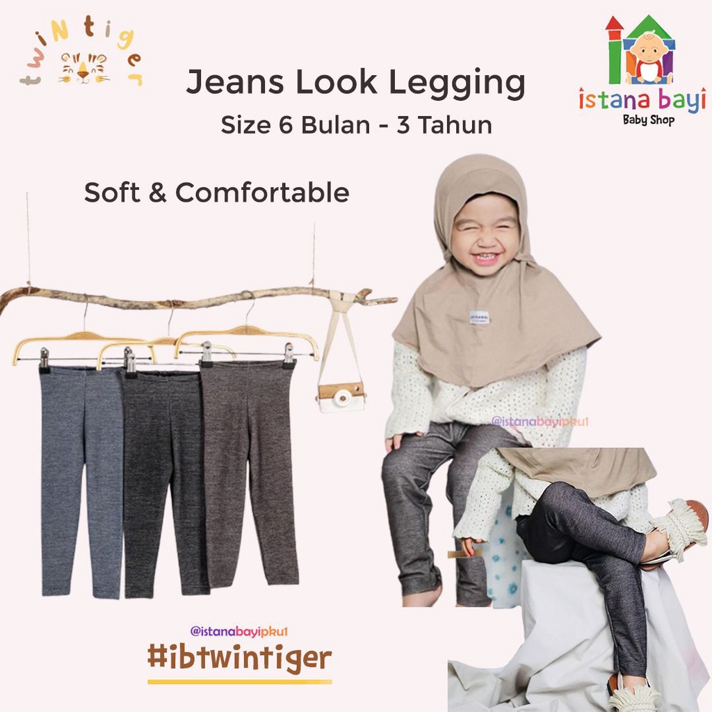 Twin Tiger Jeans Look Legging - Legging Baby/Baby jegging