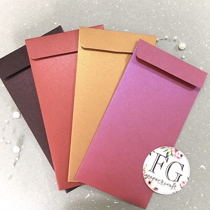 

Unik Amplop Uang 6Pcs Premium Angpau Polos 9X17Cm By Fgpaper Sale!!!