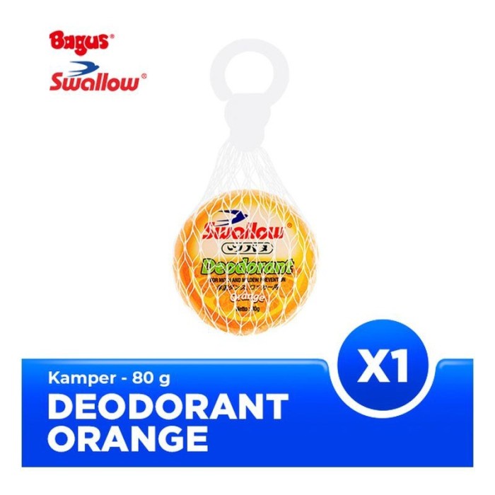 

SWALLOW DEODORANT ORANGE S-160 / PENGHARUM RUANGAN