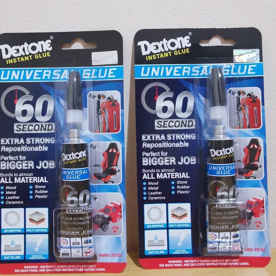 X3A6 LEM DEXTONE UNIVERSAL GLUE 60 SECOND 20GR JQC