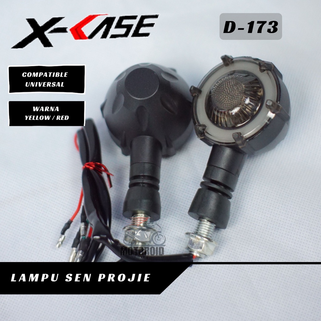 LAMPU SEN MODEL PROJIE NON CLIP SEIN PLUS SENJA PROJECTOR AEROX NMAX VIXION CBR 150 NINJA UNIVERSAL