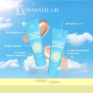 PROTECT ME SPF 30 PA+++ &amp; SPF 50 PA+++| Let's Glow Tinted SPF 50 PA ++++ | MADAME GIE | SUNSCREEN | SUNBLOCK