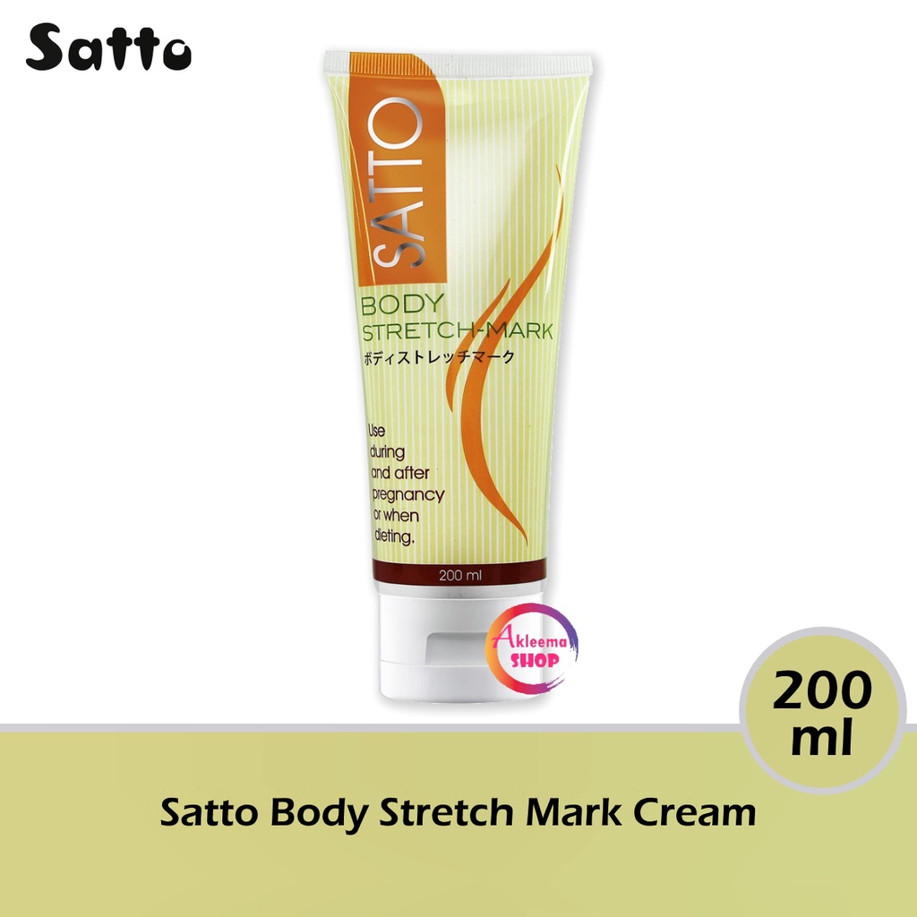 Satto Body Stretch Mark Cream 200ml