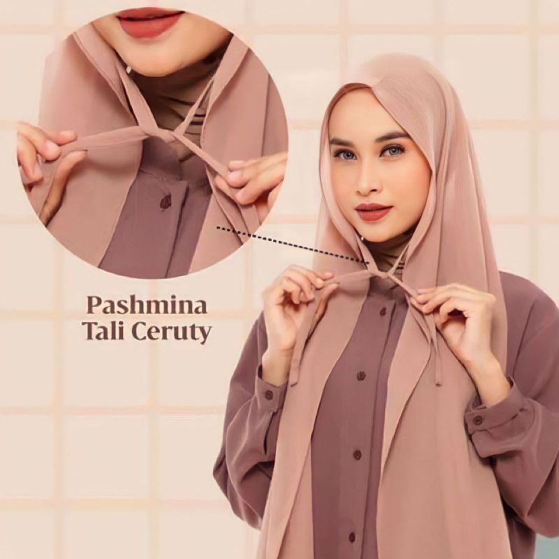 pashmina (TALI) ceruty babydoll/ Pasmina (TALI) Ceruty Babydoll Premium