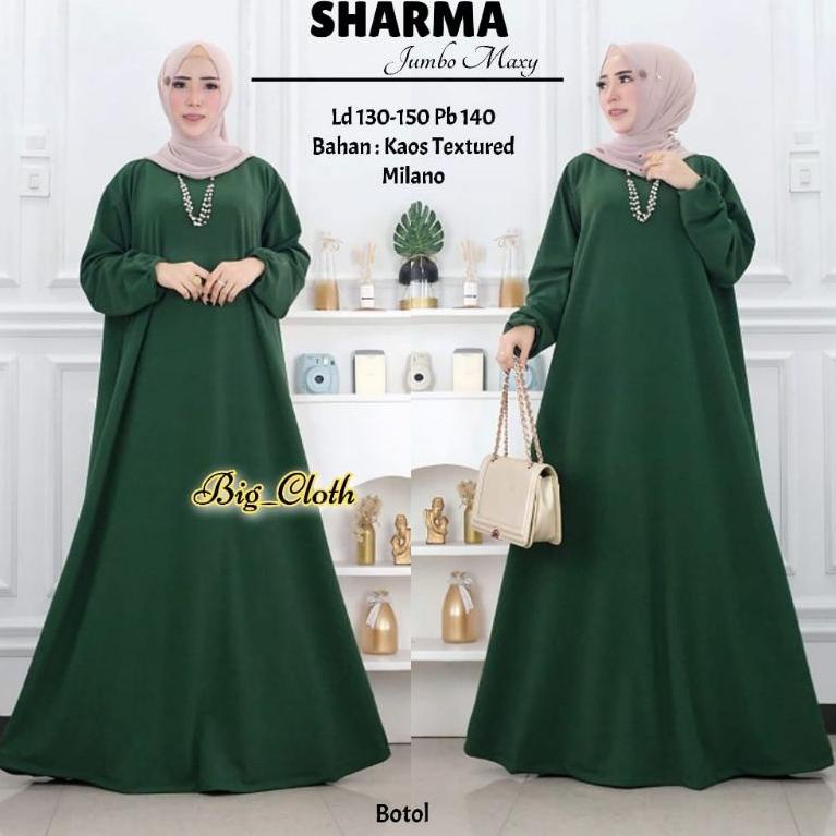 "SOM.18Oc22d" ORI SOLO ld 130 -150 SHARMA RESTOCK LENGKAP  GAMIS ZAARA MAXY GAMIS POLOS JUMBO ORI WA