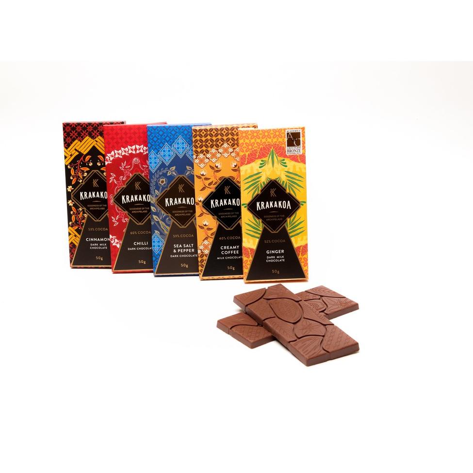 

➜Ready Krakakoa Flavoured Milk Chocolate, Creamy Coffee 73 ✷