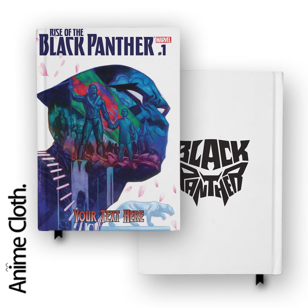 

Buku Catatan Notebook Black Panther 5 Custom Nama Agenda Jurnal Diary Hardcover A5 A6