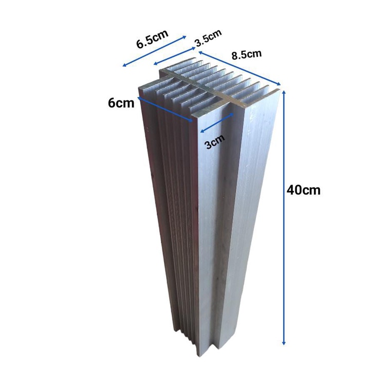 PENDINGIN HEATSINK 2U 40CM pendingin hs built up 2 u 40 cm