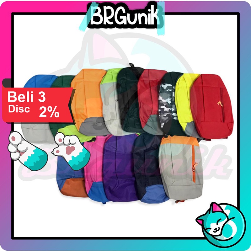 Tas Ransel Unisex Pria Dan Wanita BISA COD