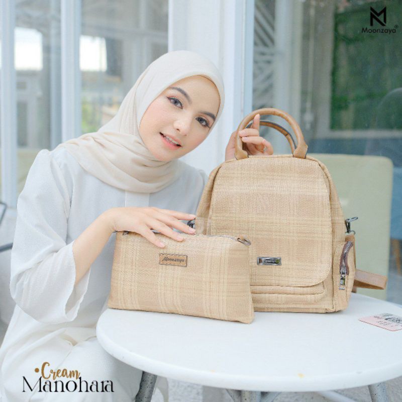 [Best Seller] Tas Ransel / Selempang Manohara 2 in 1 ORI Moonzaya