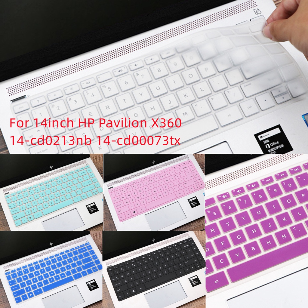 Silikon Pelindung Kulit Case Keyboard Cover Protector Untuk 14inch HP Pavilion X360 14-cd0213nb 14-cd00073tx 14-cd0002ne 14s-dq0510TU Laptop series