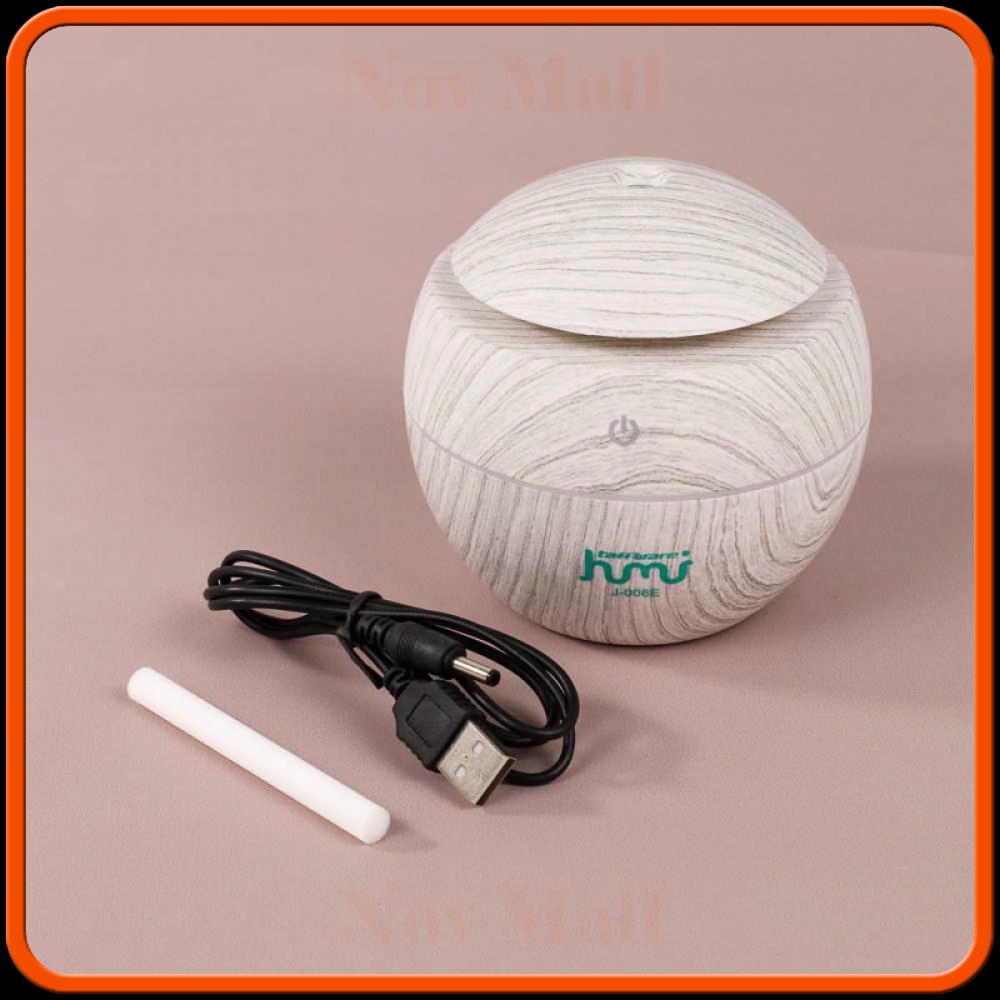 Air Humidifier Ultrasonic Aromatherapy Wood 130ml AM650