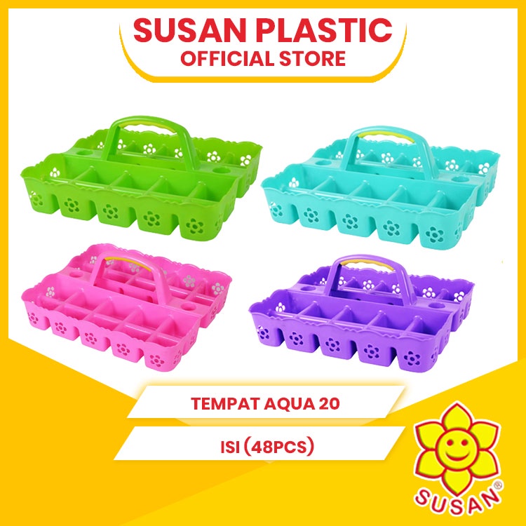 SUSAN - Tempat Aqua 20 - Rak Aqua isi 20 - Keranjang Aqua Gelas