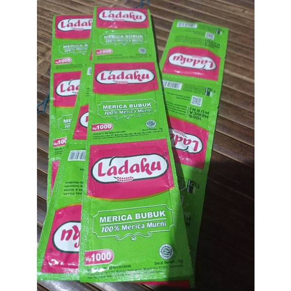 

Ladaku Merica Bubuk 12sachet x 4gram