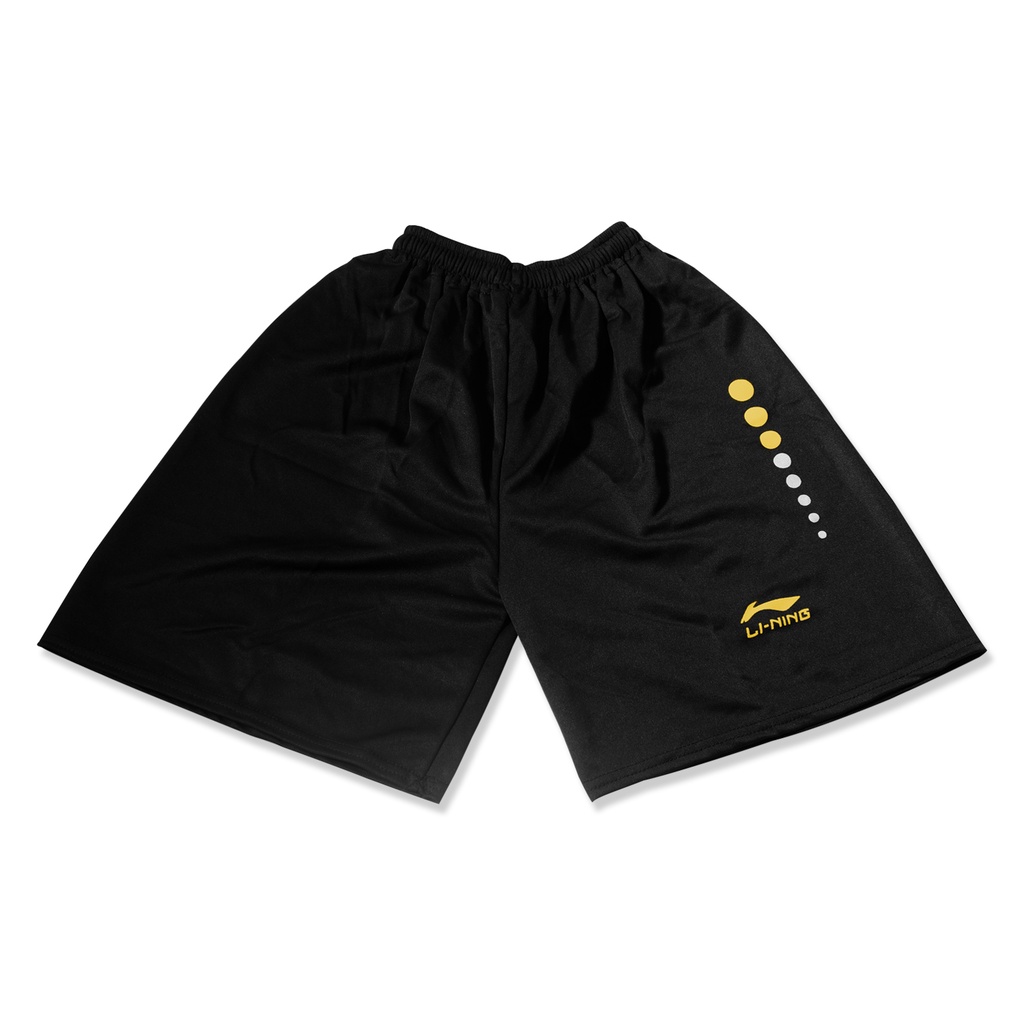 (1kg= 8pcs) Celana pendek olahraga/celana kolor/celana pendek pria/celana futsal/celana volly-LINING BOBA KUNING