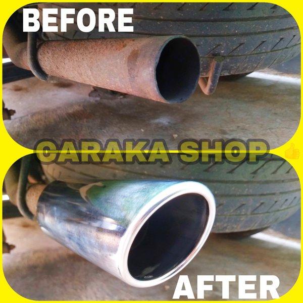 Muffler Ujung Knalpot Avanza Xenia Mufler Sambungan Pipa Knalpot Mobil Avanza Xenia Old