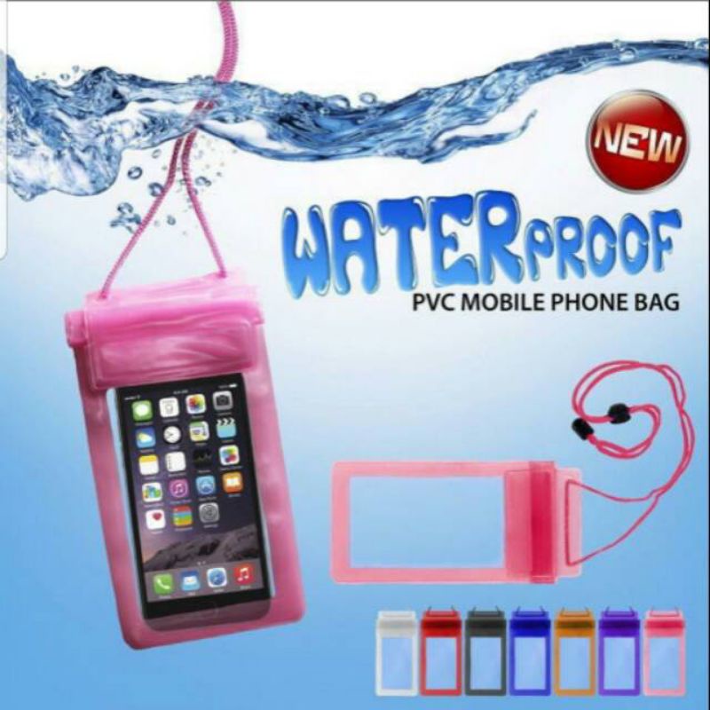 Sarung hp waterproof / sarung hp anti air