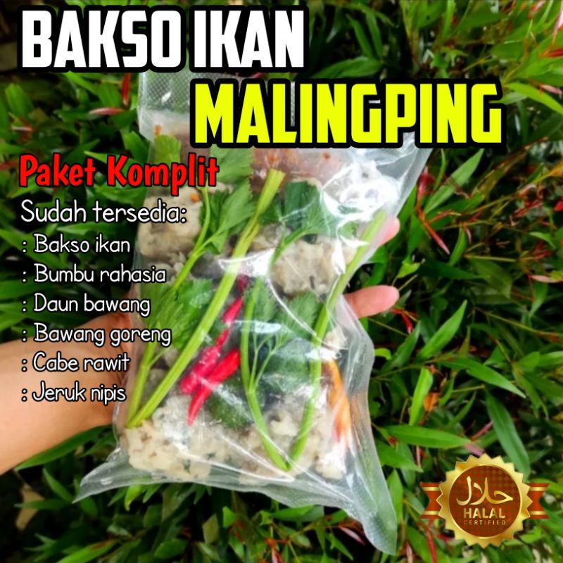 

Bakso ikan khas malingping asli | Lengkap dengan bumbunya