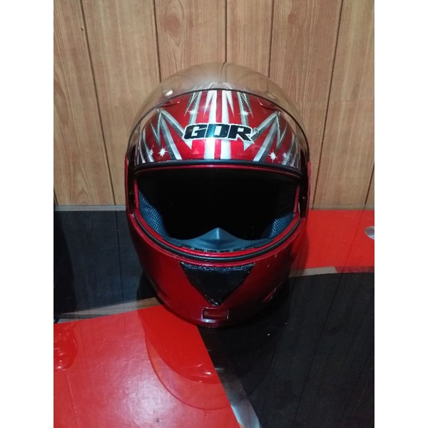 Helm Full Face GDR Size XL (Bekas)