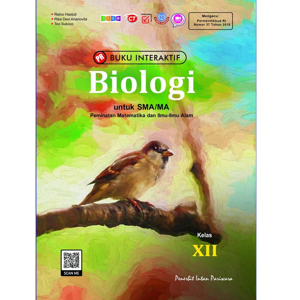 Buku LKS PR Biologi SMA Kelas 10 11 12, X XI XII TH 2022 Semester 1 & 2 Intan Pariwara –CMS.18Oc22ᴹ