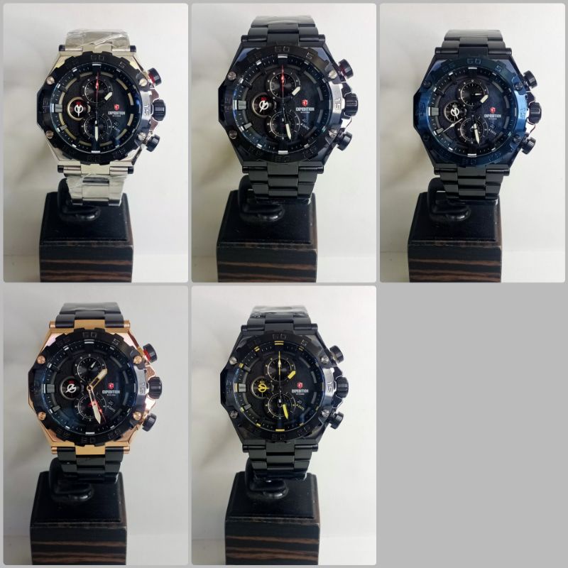 JAM TANGAN Expedition COWOK E 6797 M ORIGINAL & GARANSI RESMI Expedition