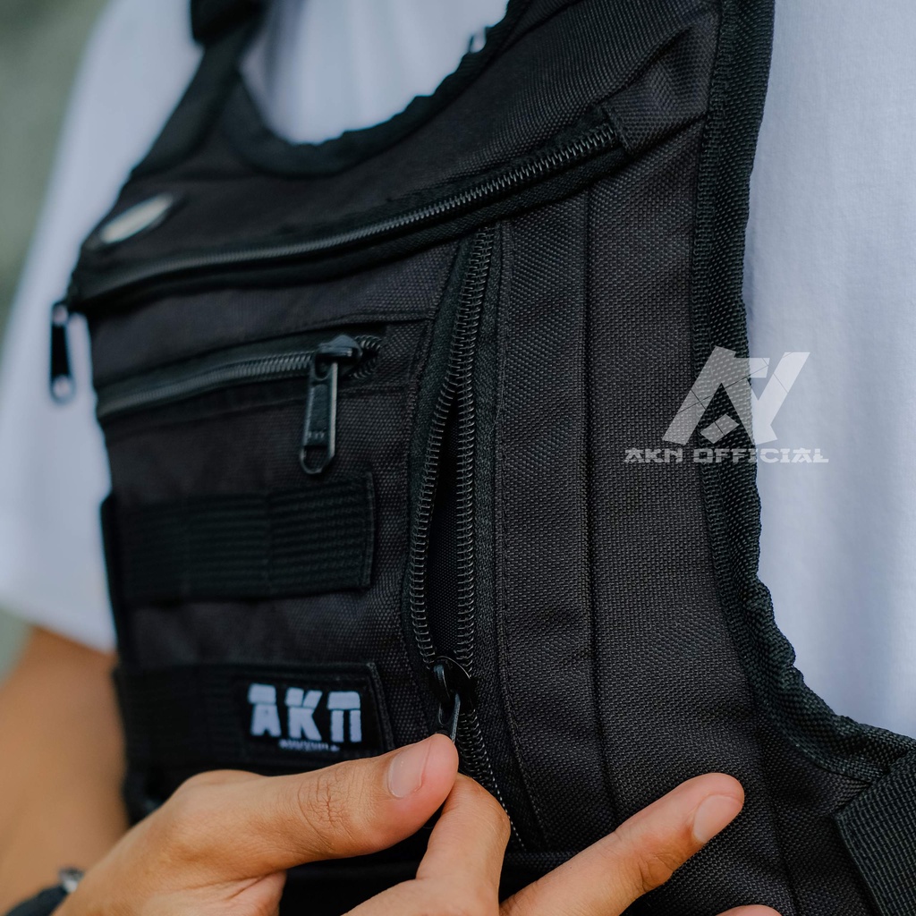 AKN - TAS DADA PRIA TACTICAL AVENTURY CHEST BAG RIG BAG OUTDOOR
