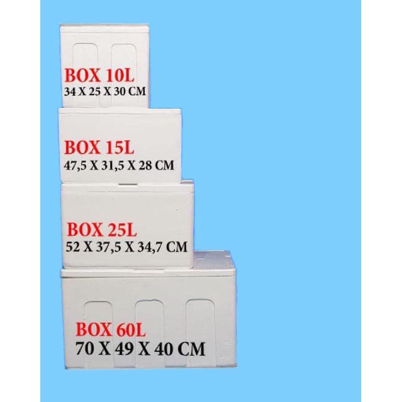 Styrofoam Box/ Kotak Sterofom / Box Es/ Box Gabus Serbaguna