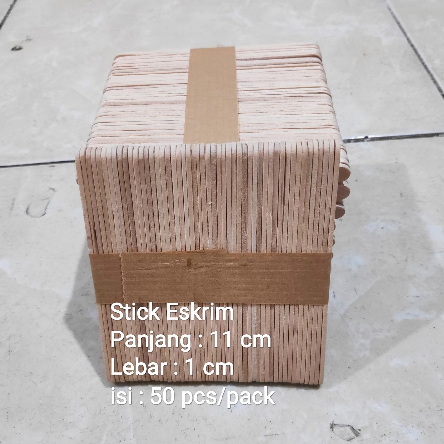 

Stick Eskrim Kayu ( isi 50 pcs Stick Eskrim ( cgp )