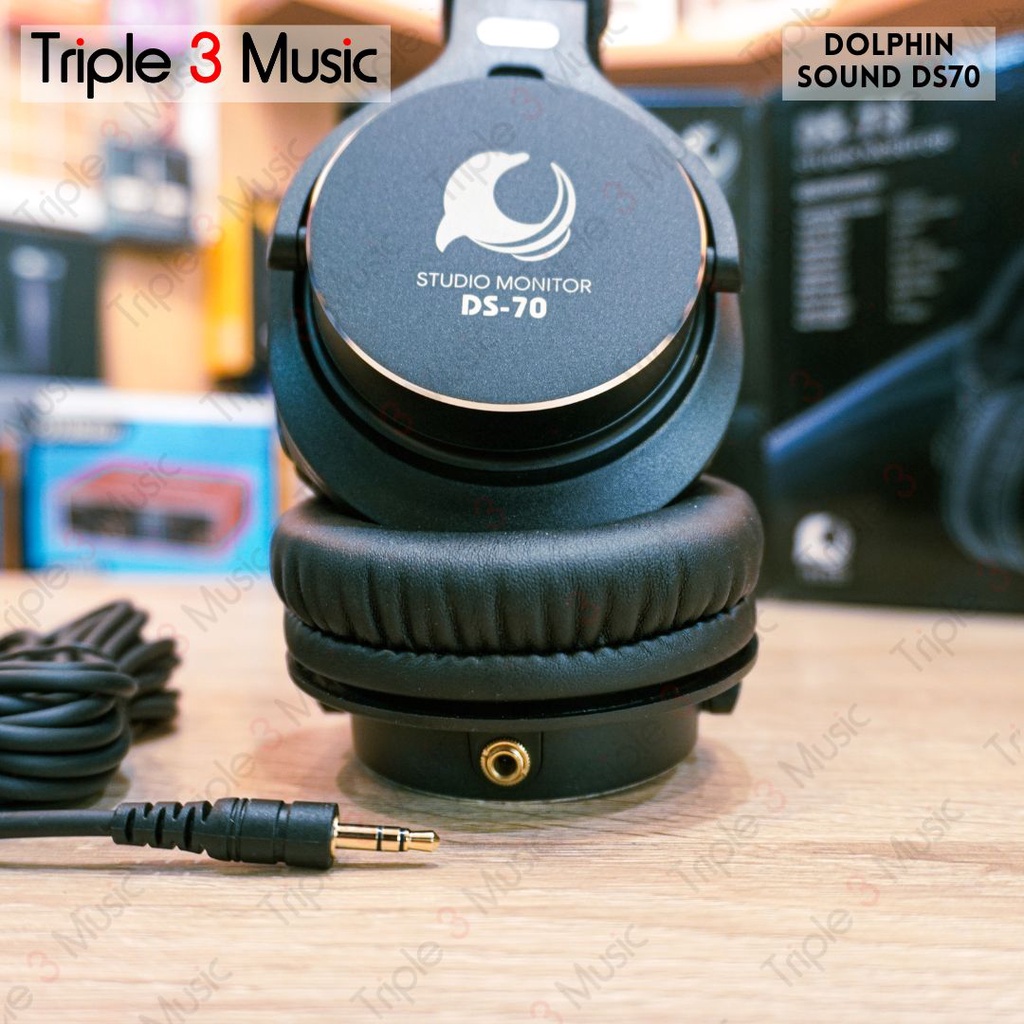 Dolphin Sound DS70 ds-70 Headphone monitor Flat