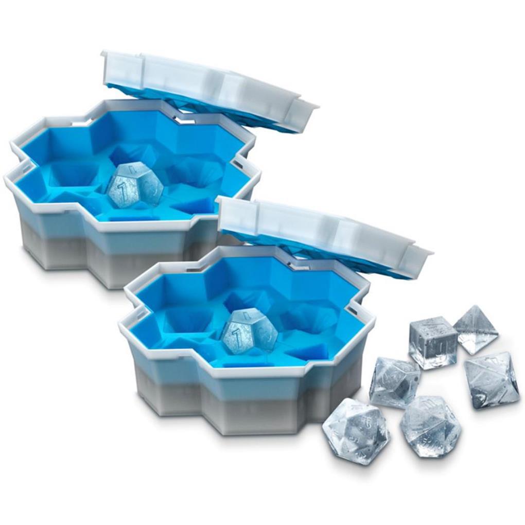 Ice Block Tray Multiple-Grids Reusable Storage Box Kerajinan Alat Cetakan Silikon Fleksibel Rumah Tangga Notel Cocktails Gadget