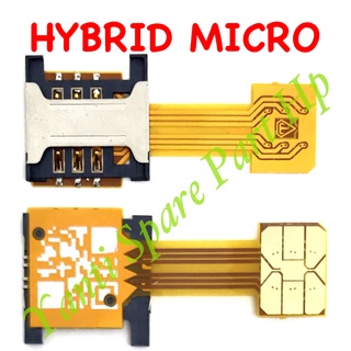 Flexible Hybrid Dual Sim Nano To Micro Original New