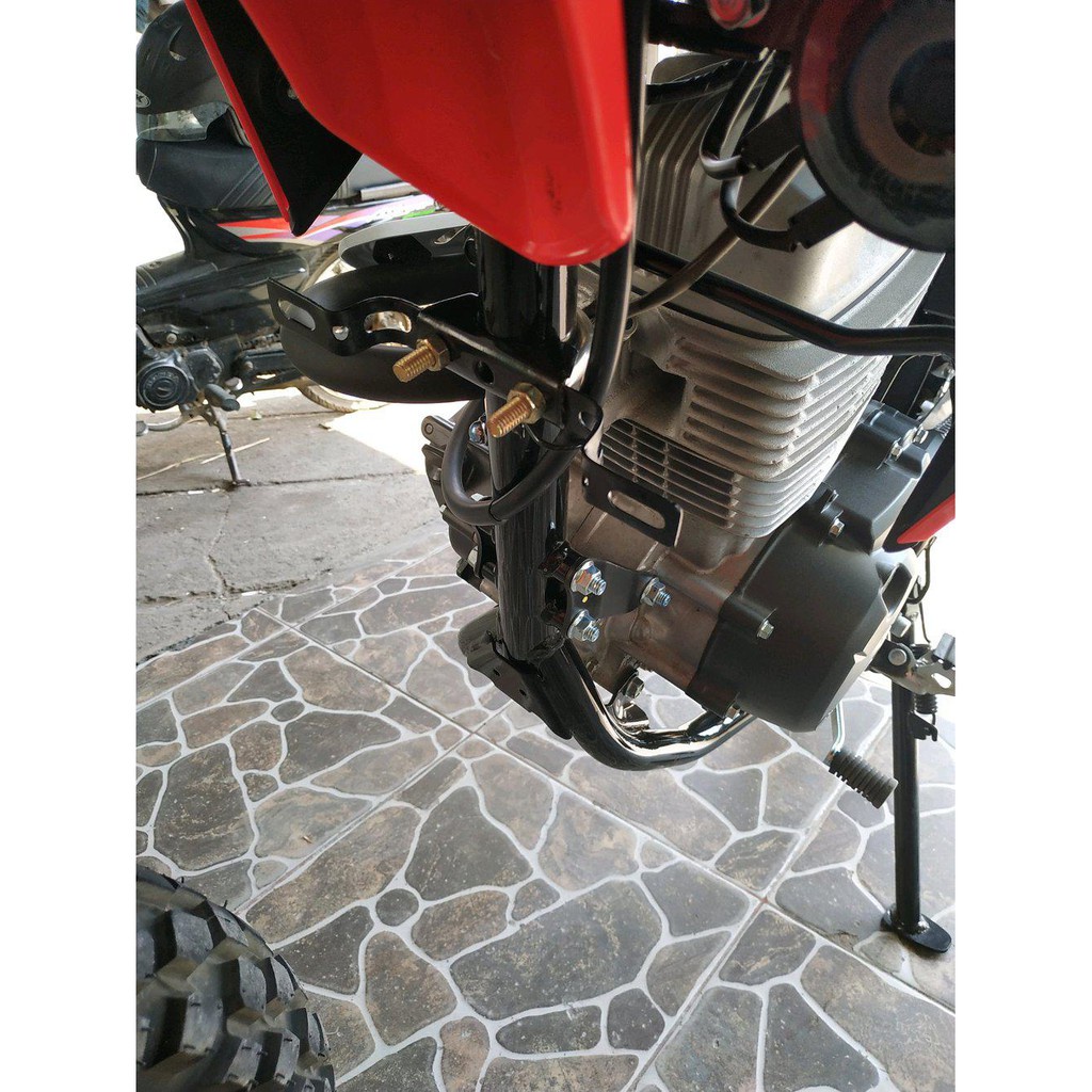 Promo dudukan breket pangkon plat nomor depan bawah klx dtracker crf