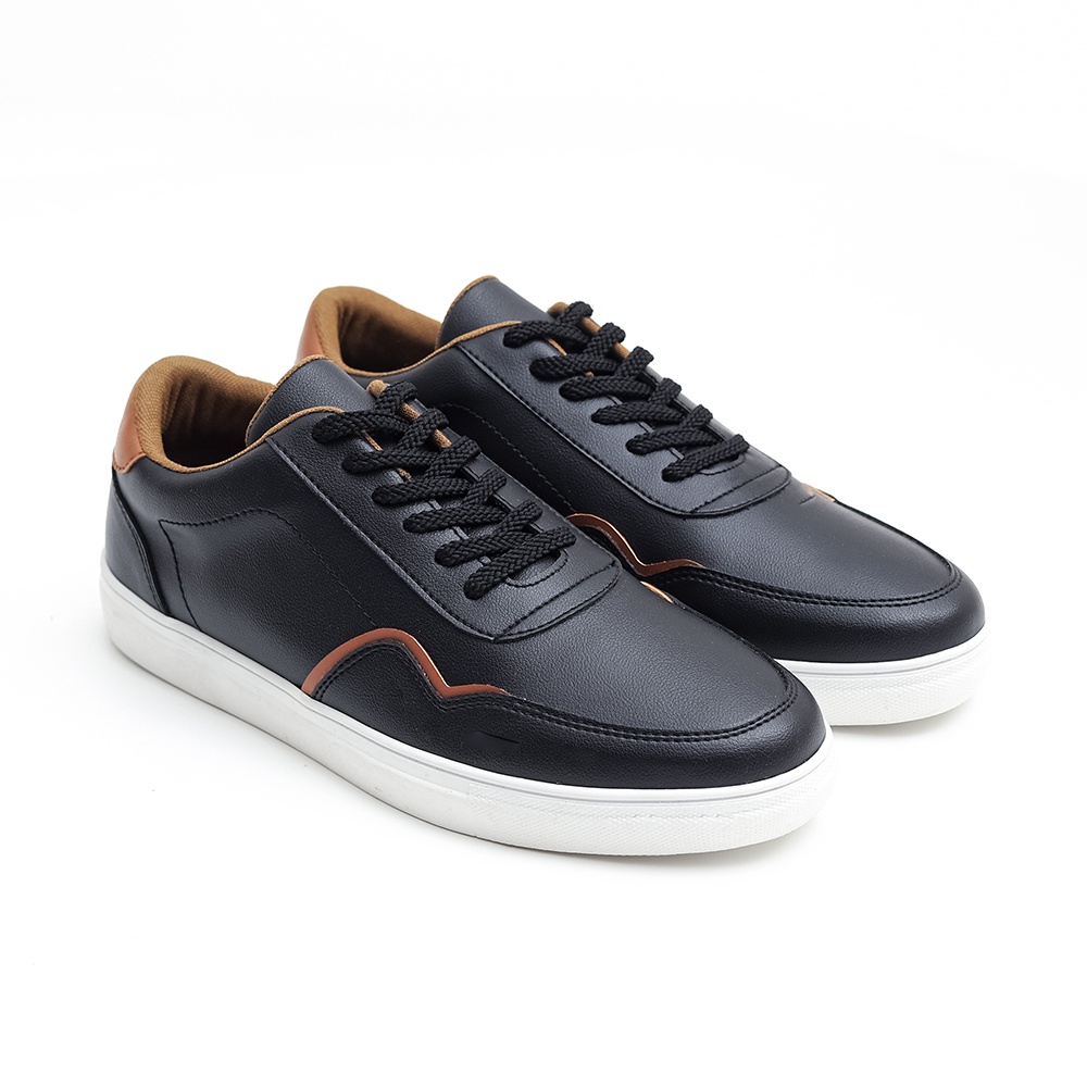 CHROLLO BLACK | ManNeedMe x Lvnatica| Sepatu Sneakers Pria | Sepatu Casual Pria Original