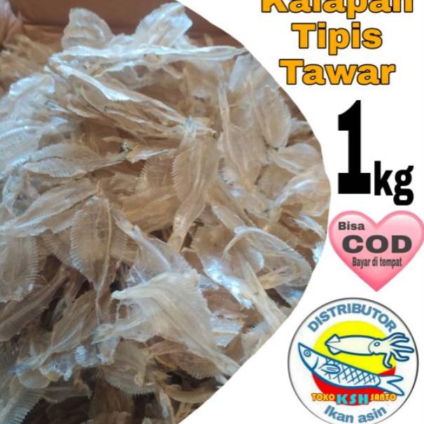 

10.10 Flash Sale Ikan asin Kalapan/pakang Tawar-1kg !