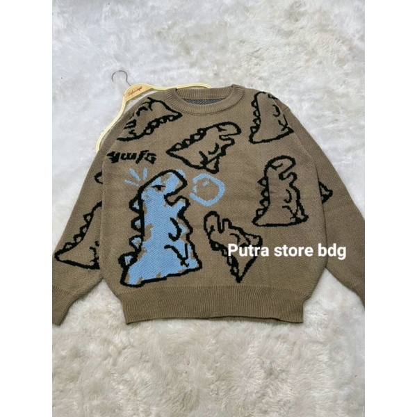 SWEATER DINO OVERSIZE PREMIUM
