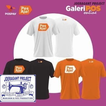 Kaos Tshirt Baju Obral Murah Combed 30S Distro Pos Aja PosAja polos custom indonesia pria wanita uni