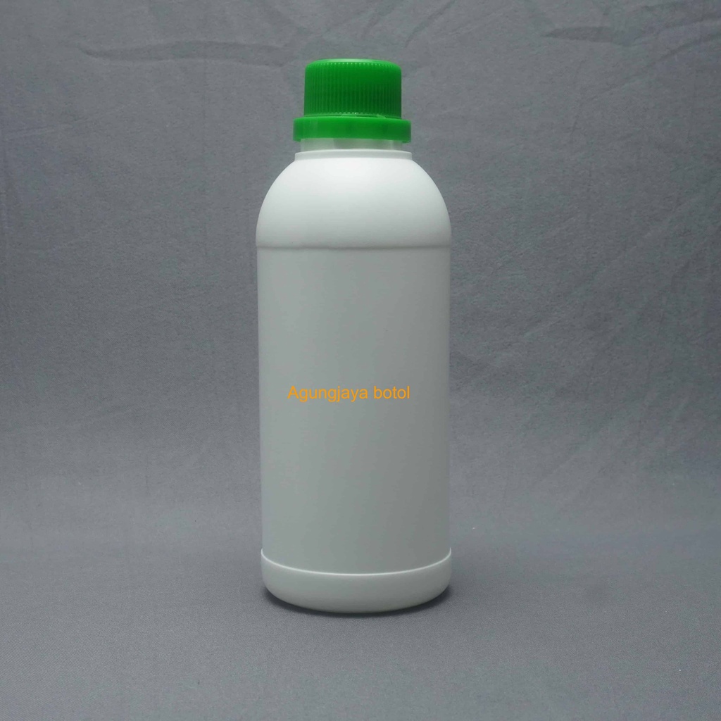Botol Labor 500 Ml Nat Hdpe /Botol Pupuk / Botol HDPE