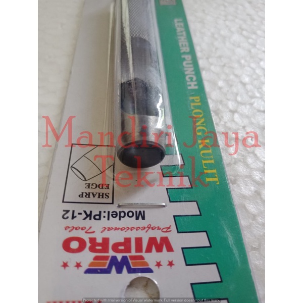 Plong Kulit Kertas Karet 12mm PK-12 WIPRO